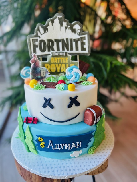 Торта Fortnite party 633