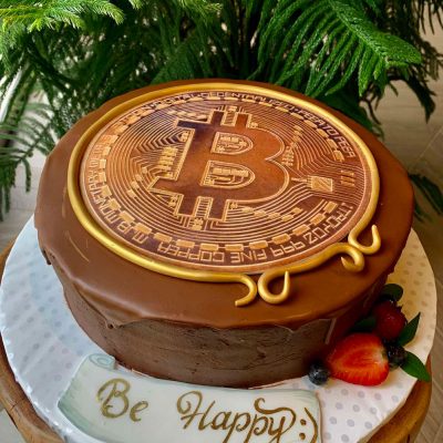 Торта Биткойн 800